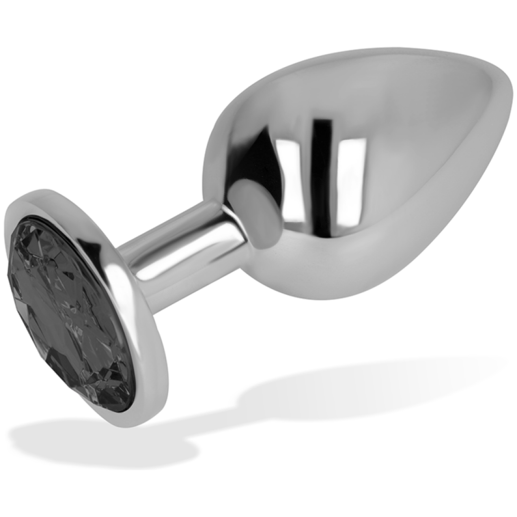 Plug Anale OHMAMA Vetro Nero 9CM