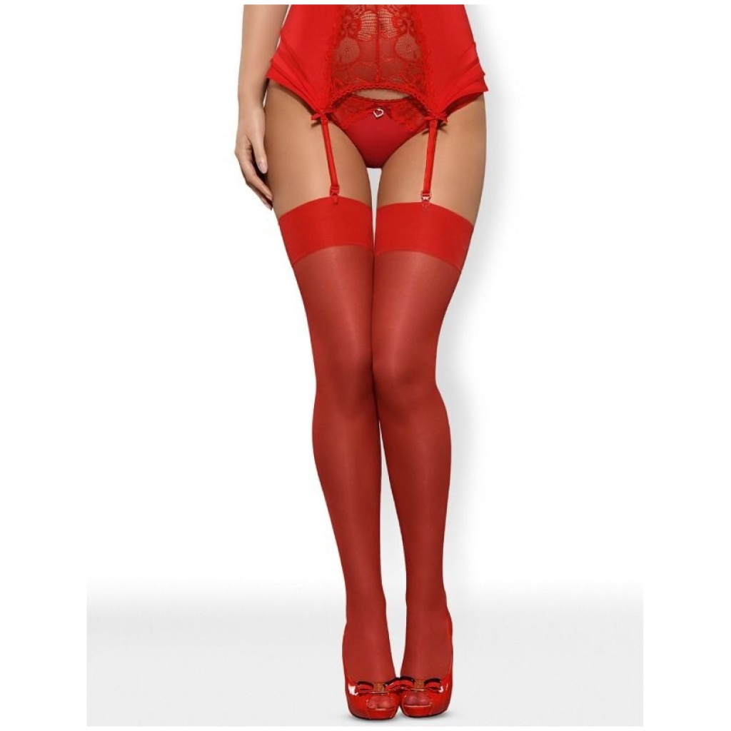 Collant Obsessive Rosso L/XL