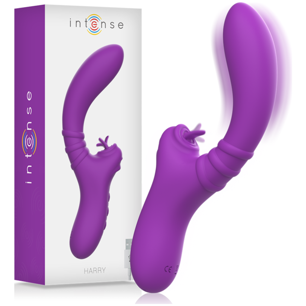 HARRY Vibratore Flessibile Con Lingua