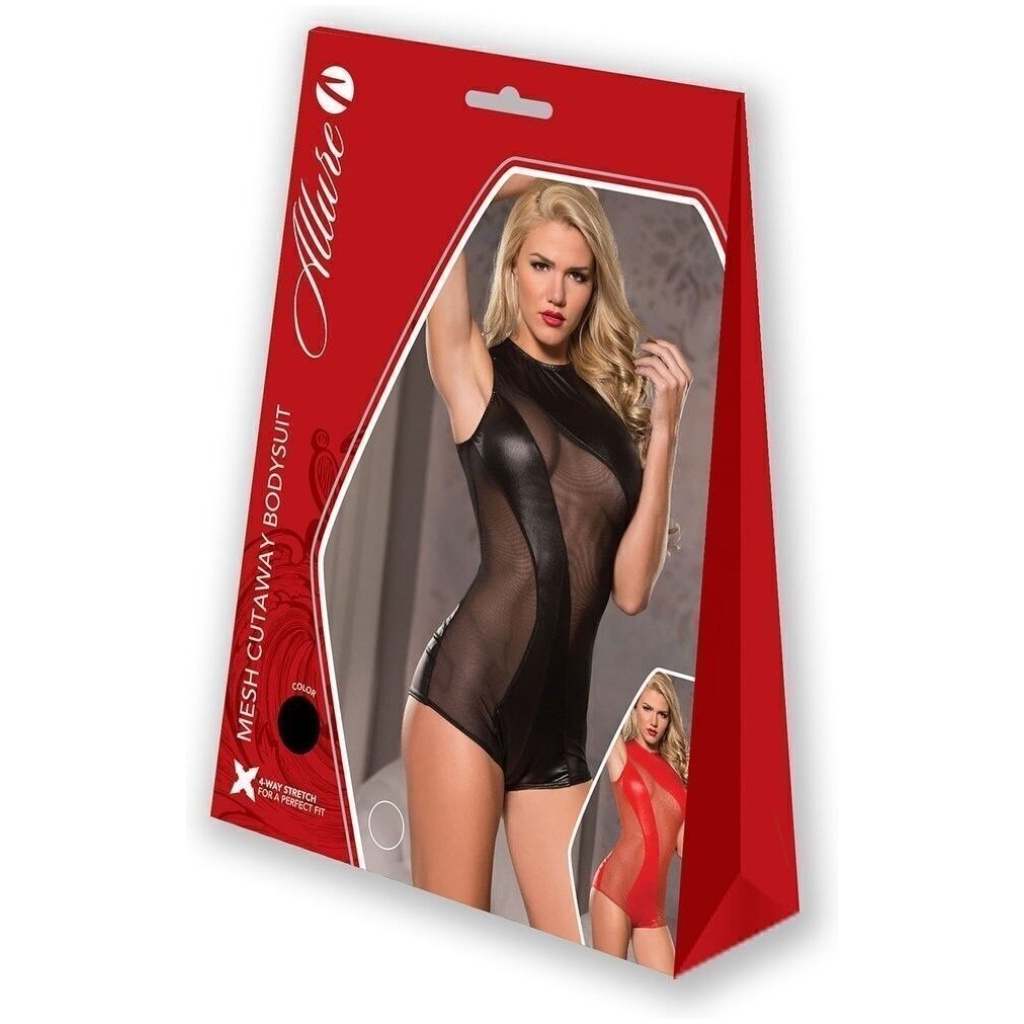 Bodysuit con Cerniera posteriore Allure