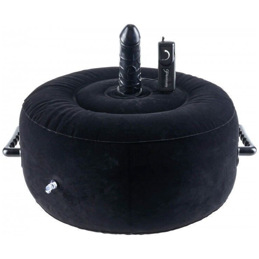 Sedile gonfiabile con fallo vibrante integrato