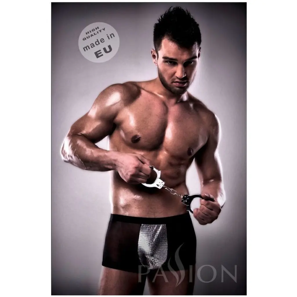 Passion Boxer Uomo Metallo e Nero