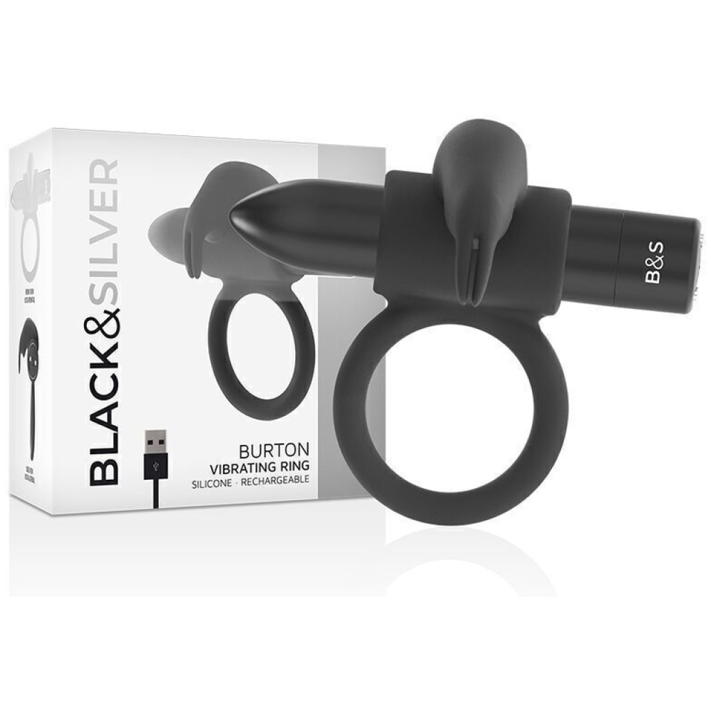 Anello Ricaricabile Burton BLACK&SILVER