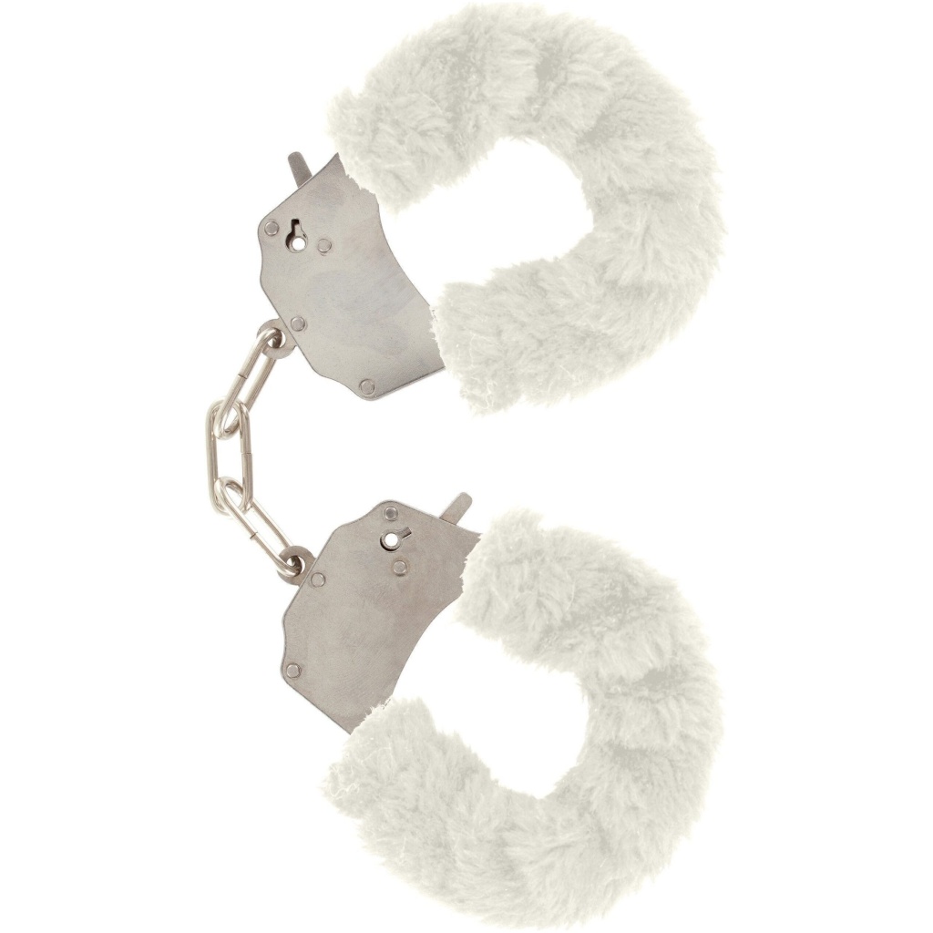 Manette Peluche Furry Fun White