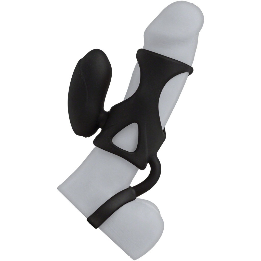 Gabbia pene con Anello fallico Vibrante