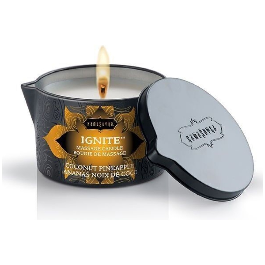 Ignite Candela da massaggio Pineapple 170gr