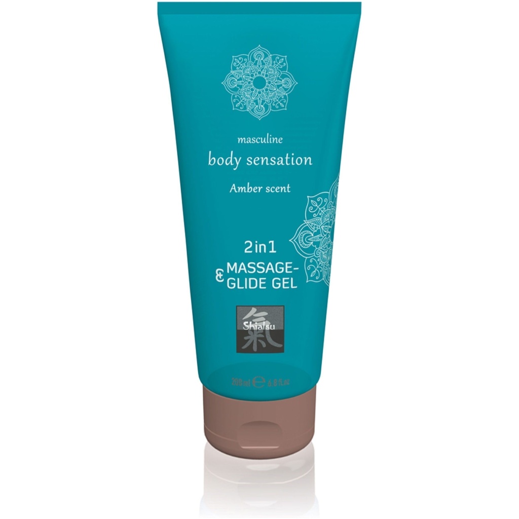 Gel Ambra massaggio e Lubrificante 2 in 1